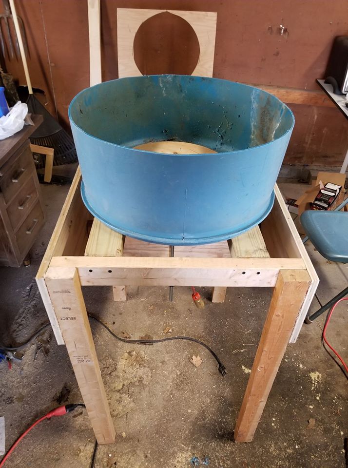 My DIY centrifugal casting machine