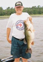 13lb 12oz largemouth on Ghost Baits Frog!