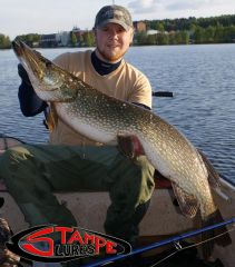 My biggest pike on Stampe Manson Jerkbait