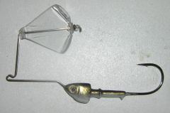 Spinnerbait converted to buzzbait