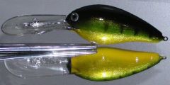 Rapala Perch Pattern on Foiled DD22