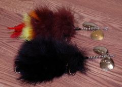 Marabou in line spinner baits