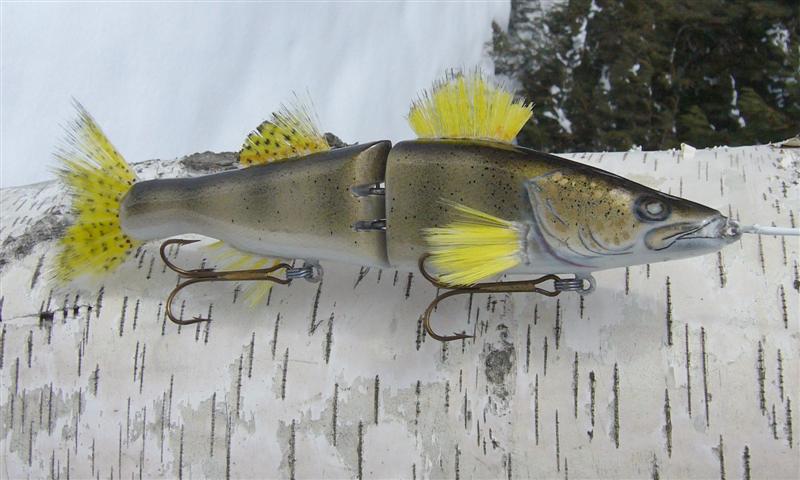 2008 Walleye Swimbait from Musky Snax - Hard Baits -   - Tackle Building Forums