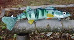 Perch Swimbait clear coated now