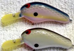 Pink Sexy/Plain Shad, Ole Homer/Blueback Herring