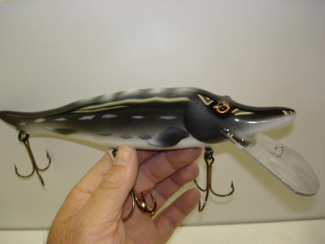 10 Sturgeon crank bait - Hard Baits -  - Tackle  Building Forums