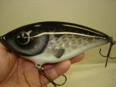 6" silver baitfish glider
