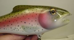 8" Rainbow trout jerk bait