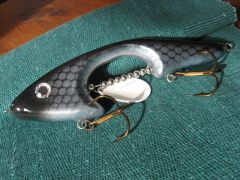 7.5" Glide Bait with Spinner Blade