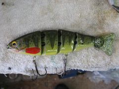 7" yellow perch