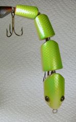 First Swim Bait- Green/ WhitePearl