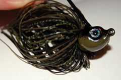 Green Pumpkin Poisontail Jig #2