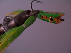 bass wood fly rod lure