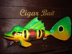 "Cigar Baits"  Walleyes and Peacock Bass