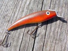 Enlarged version of a Finnish trout/salmon lure