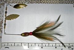 My first Bucktail Spinnerbaits