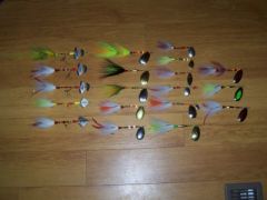 bucktail musky inlines