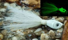 B71Lures Jigs 0013 white glow candy