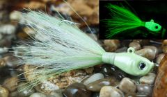 B71Lures Jigs 0015 mint green glow candy