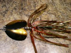 First In-Line Double Bladed Bucktail Spinner