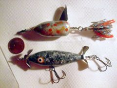 Small PVC topwater baits