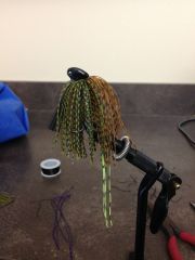 chartreuse tail jig