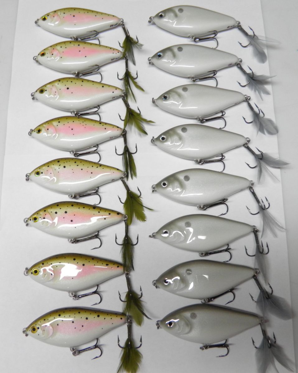 Hand Carved PVC Glide Baits - Hard Baits -  - Tackle  Building Forums