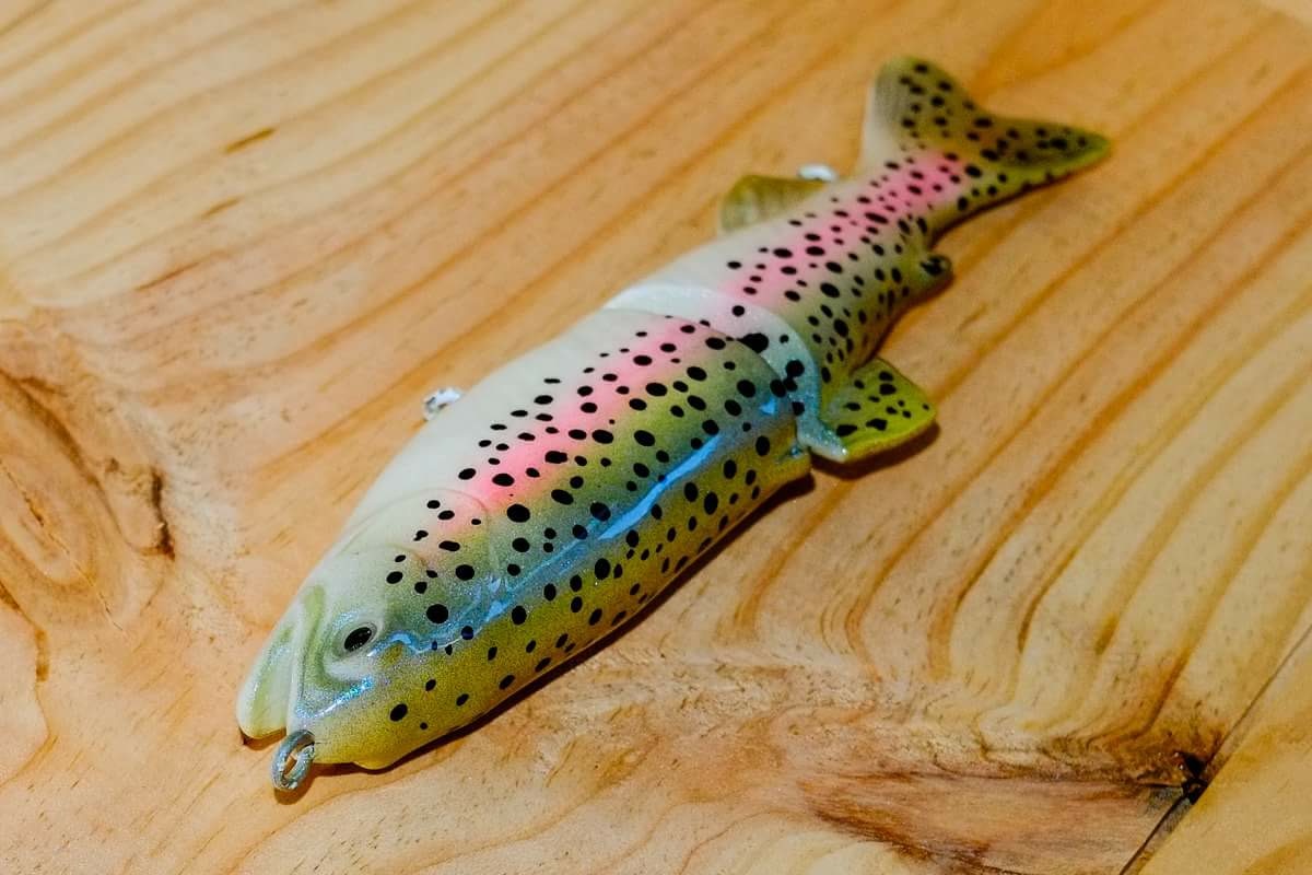 RAINBOW TROUT SWIMBAIT - dorsal view - Hard Baits -  -  Tackle Building Forums