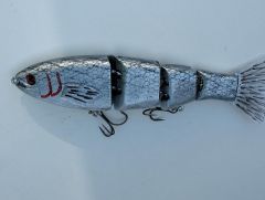 7 inch blacksilver trout