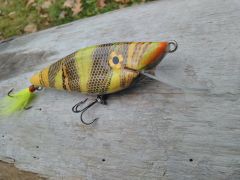 4.5" marbled cranck bait