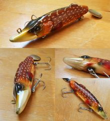 a 7 inch turbo pike in adult pattern