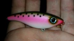 Rainbow Trout pattern Speck lure