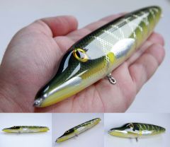 Jerkbait pike glider