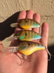 Spro Blue Gill and my own versions