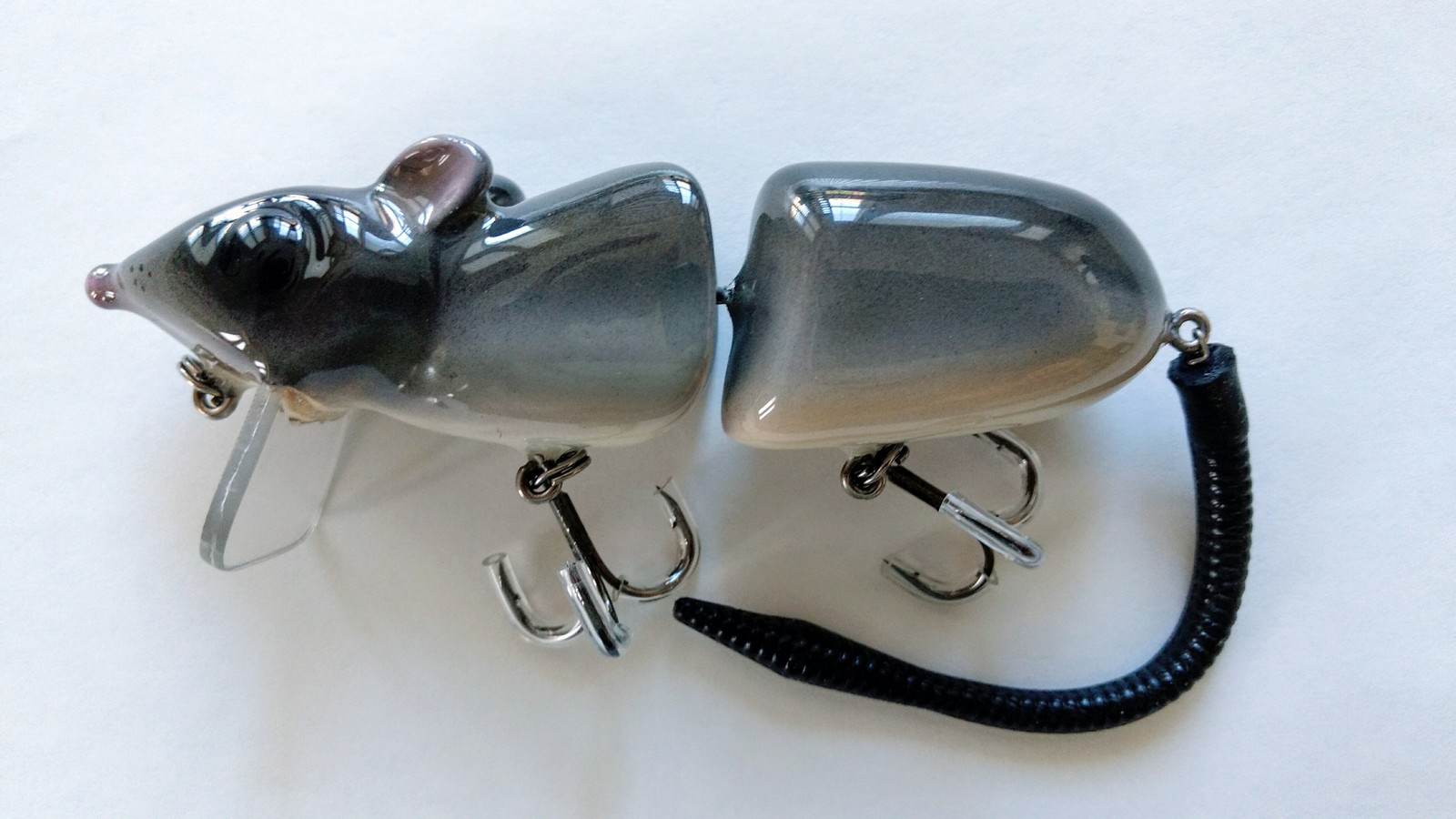 5 inch hand carved articulared waking topwater rat bait. - Best Homemade  Hardbait -  - Tackle Building Forums