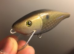 3D Printed Crankbait - Wood