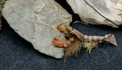 Jig style Crayfish fly pattern