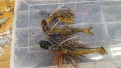 chaterbaits w weedwacker weedguard