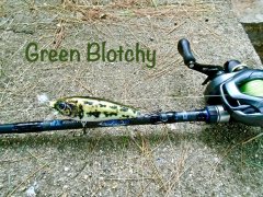 Green Blotchy Crappy-ish pattern