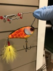 basswood double prop buzzbait