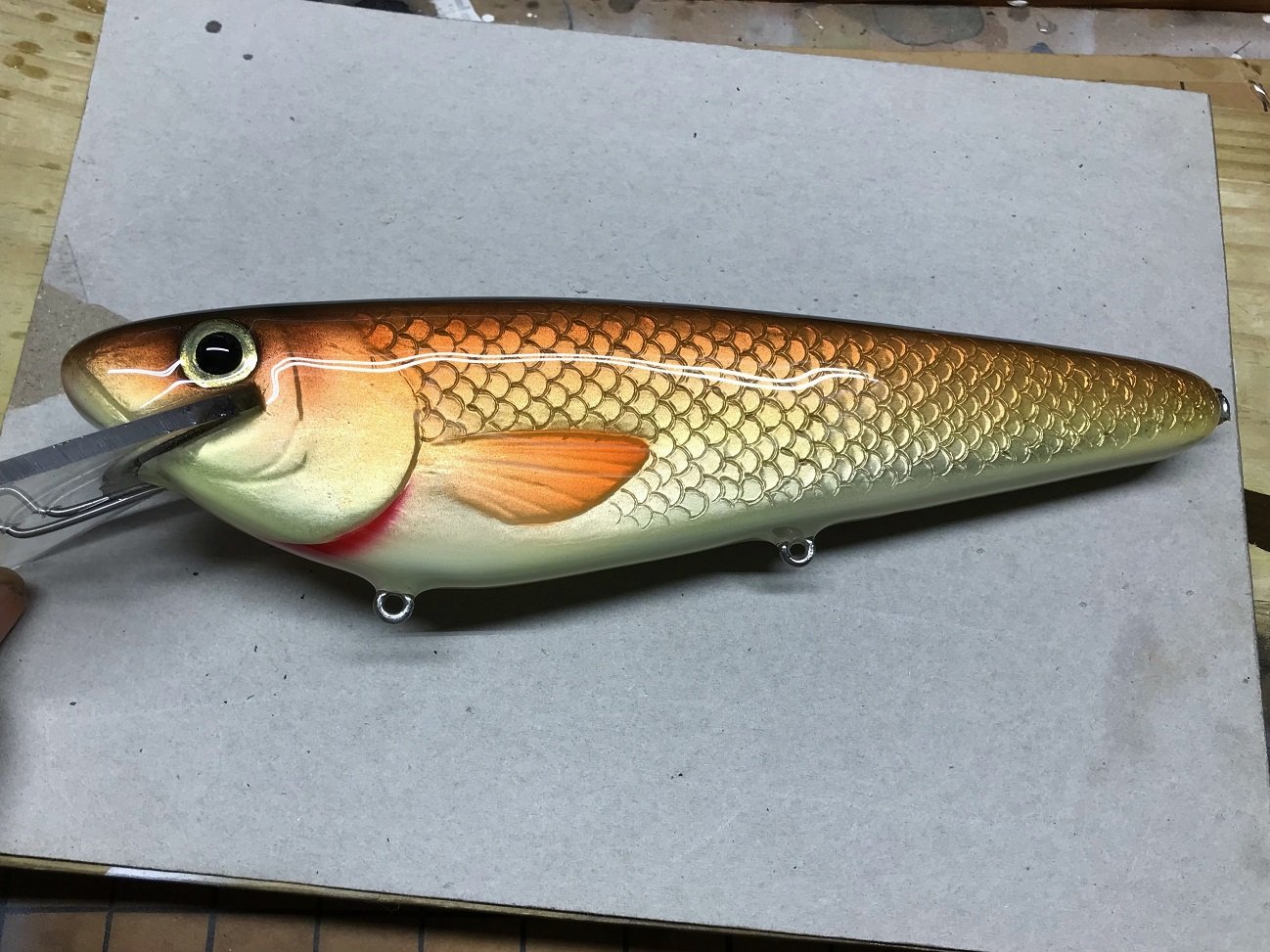 Foil muskie bait.JPG - Hard Baits -  - Tackle Building  Forums