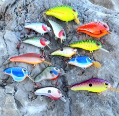 Assorted crankbaits