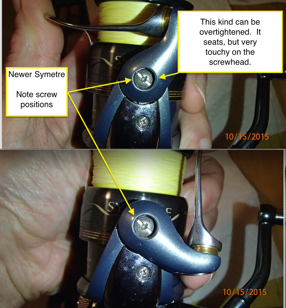 Spinning Reel, Grooves On The Bail - Rod & Reel building & repair -   - Tackle Building Forums
