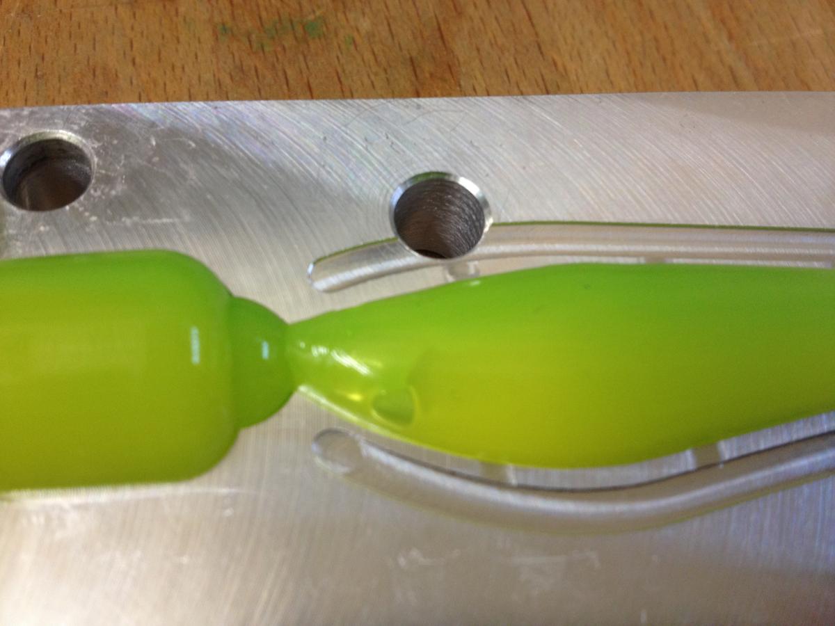 Venting Problems Top Inject Mold - Soft Plastics -  -  Tackle Building Forums