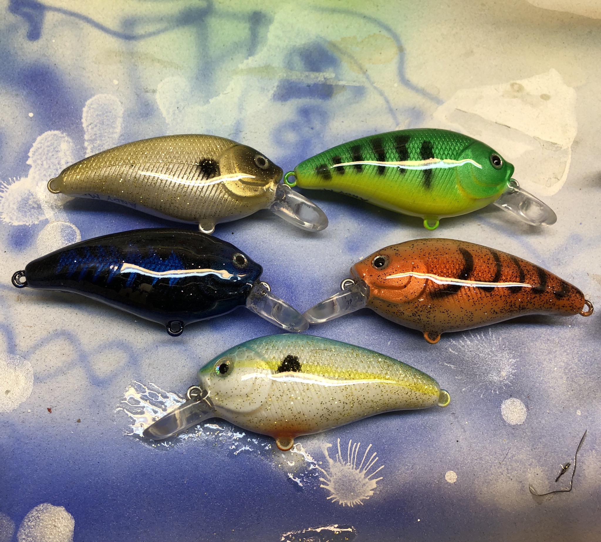 Best Brand or Type of airbrush paint for Painting hard bait