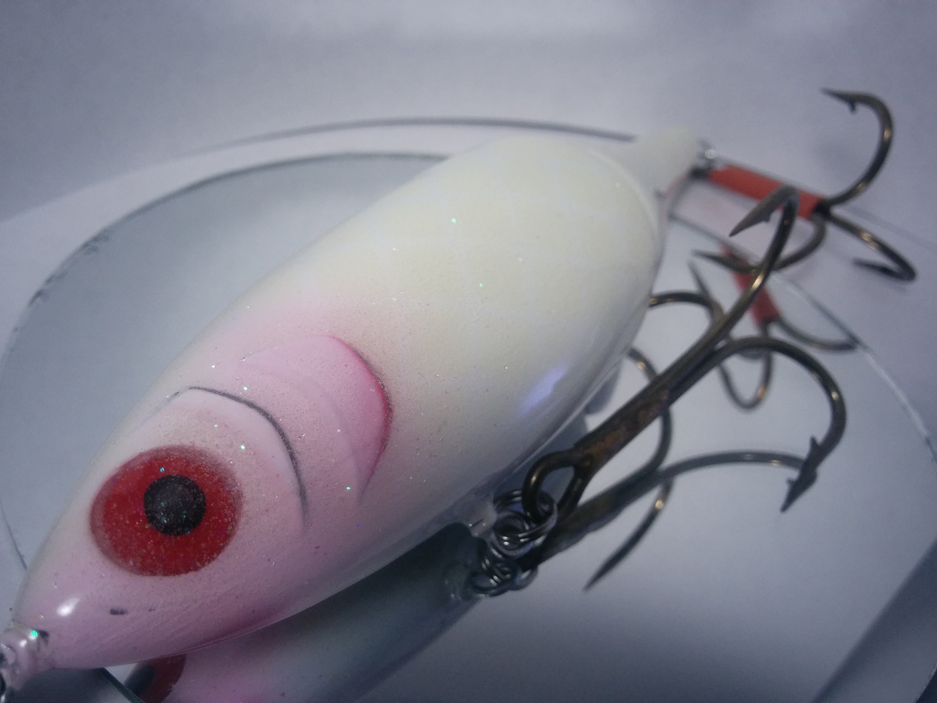 Can you get a smooth Epoxy coat without encompassing the entire lure? -  Hard Baits -  - Tackle Building Forums