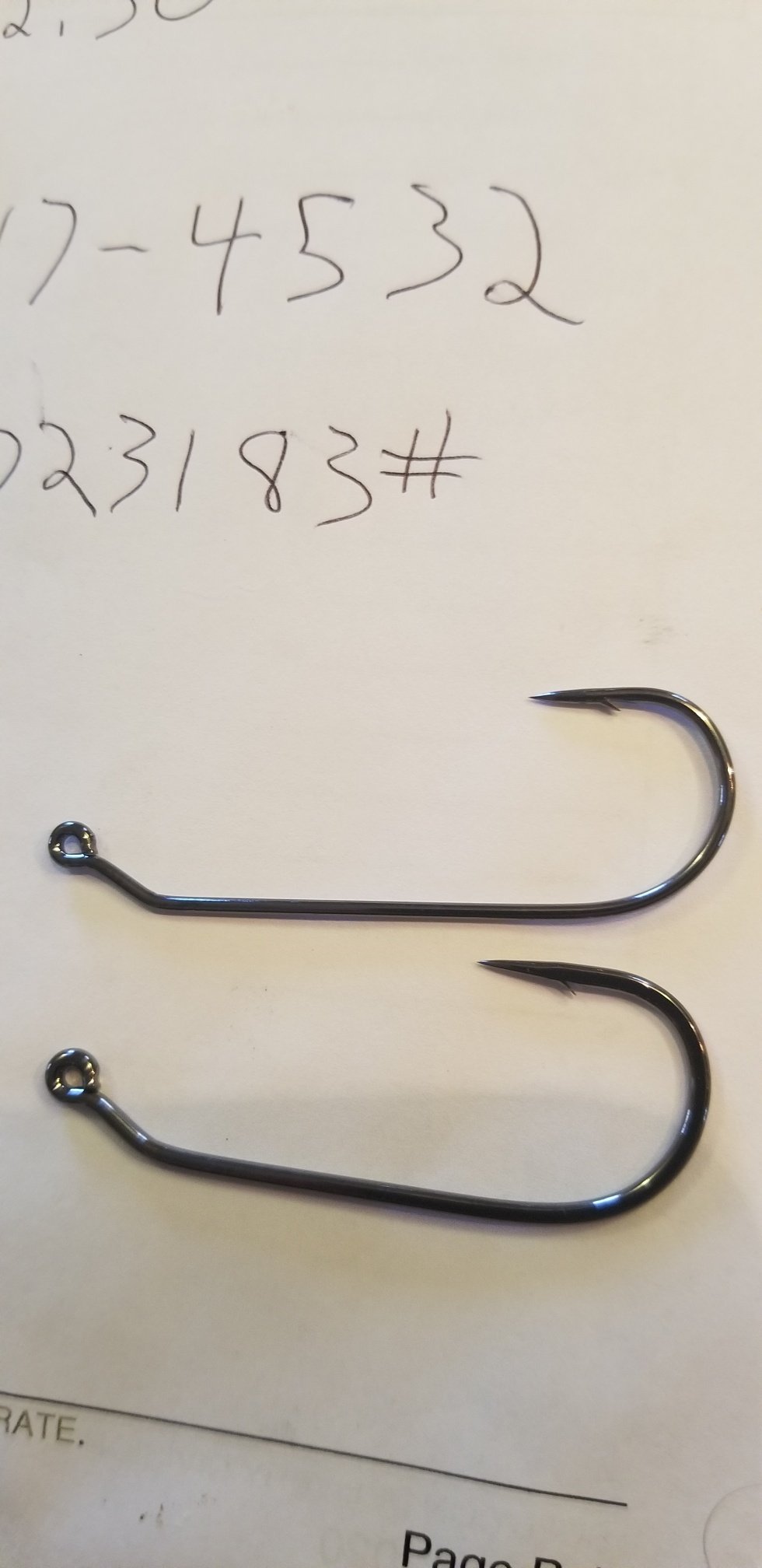 Light wire swim jig hook - Wire Baits -  - Tackle  Building Forums