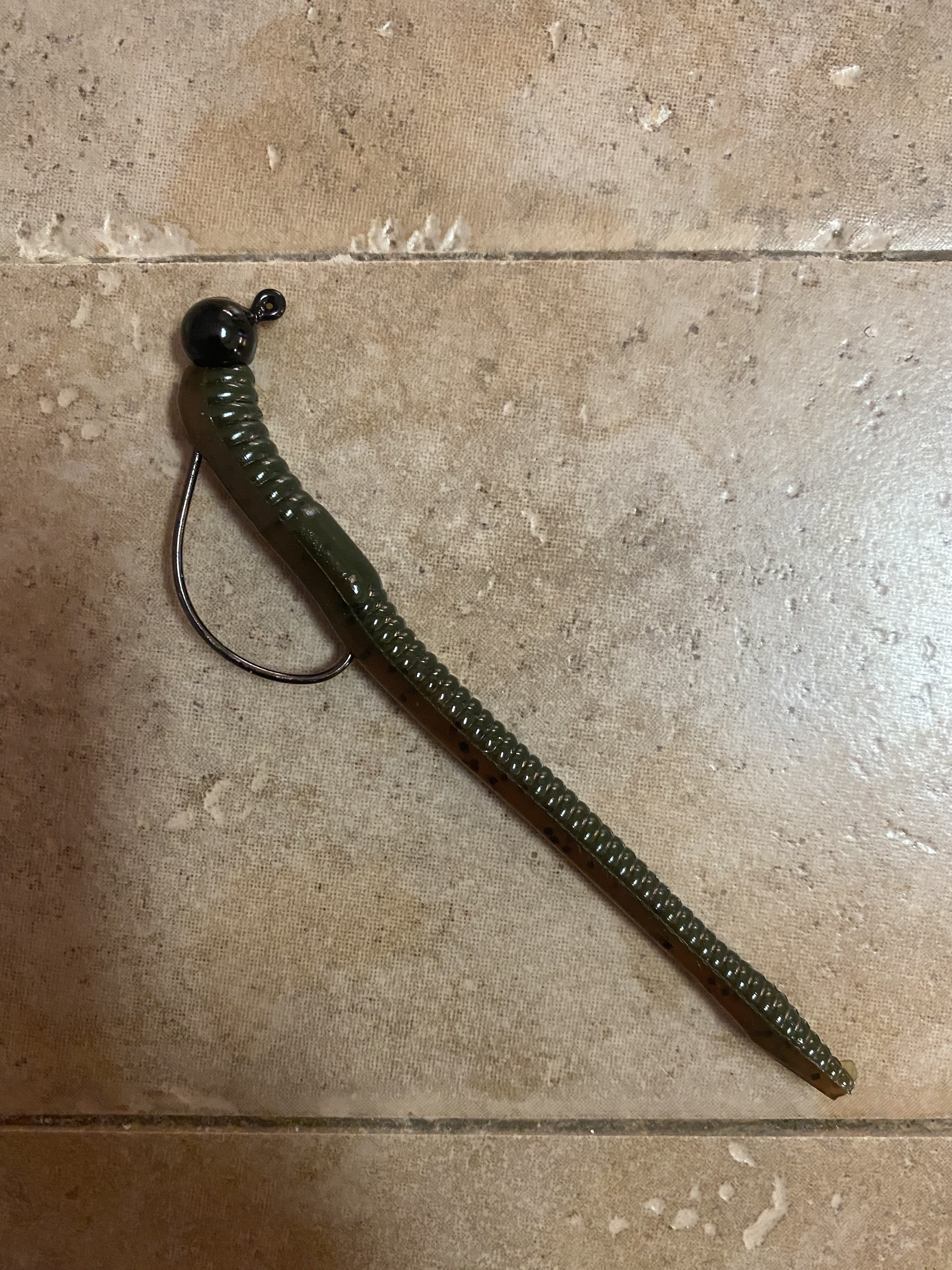 Shakey head from wacky mold - Wire Baits -  - Tackle  Building Forums