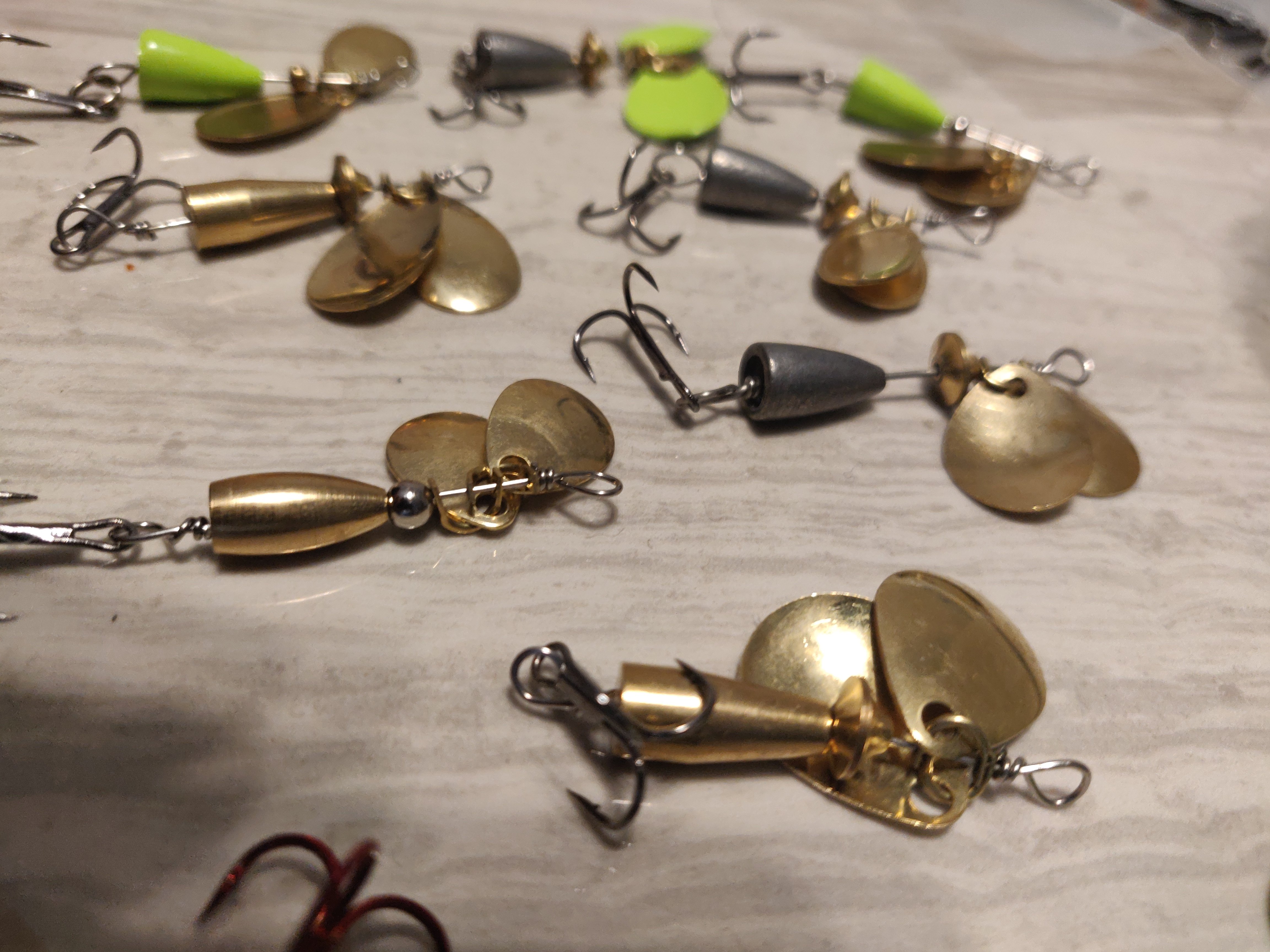 Inline spinner, blades won't spin - Page 2 - Wire Baits