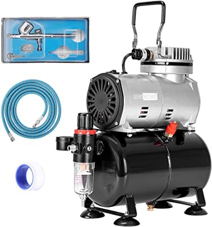 Master Performance G233 Airbrush Kit with Mini Portable Compressor